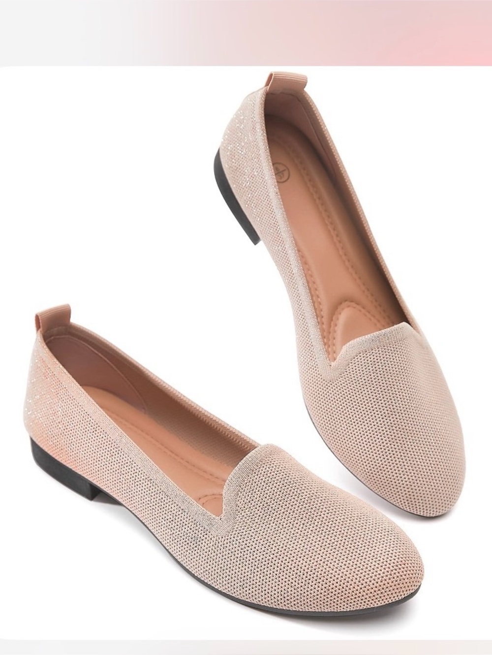SOUL Naturalizer Alexis2 Knit Mesh Slip-On Loafers Blush Pink 10 NWT